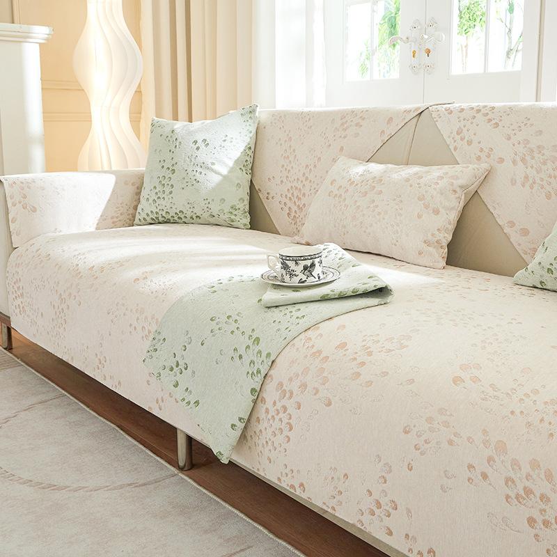 

Подушка для дивана из шенилла Four Seasons Универсальный чехол для дивана All-Inclusive Универсальный чехол Нескользящий чехол для дивана 70*70