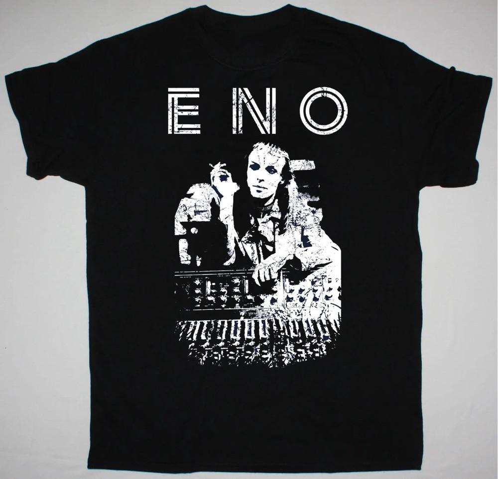 New Brian Eno Black T-Shirt Cotton Full Size Unisex S-5XL Unisex T-Shirt XXXL