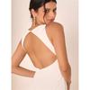 Foreign Trade Order Lu Home Light Wedding Dress New Dress for Toast Sexy Backless High Waist Quality Socialite Split Tail Guest Dresses
