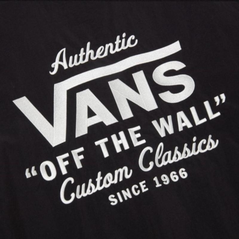 Vans Black Varsity Jacket Vn000gzmblk