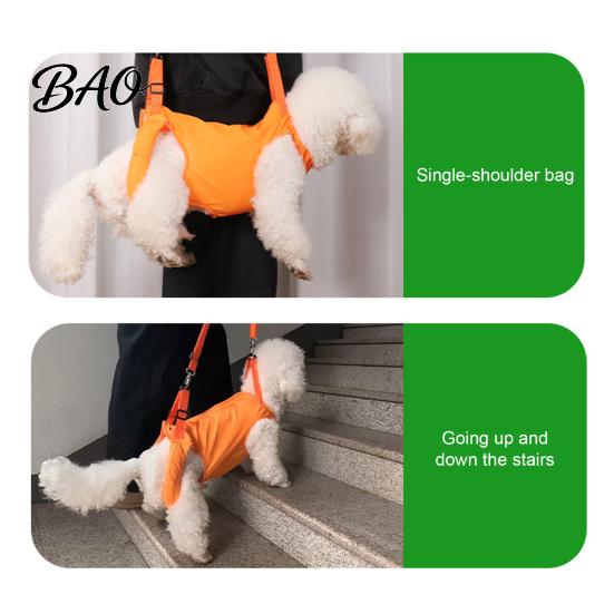 Pet Recovery Vest for Nail Trimming Dog Lift Harness, Padded Sling Harness with Handles, Adjustable Full-Body Stable Support Yorkie Chihuahua Shih Tzu