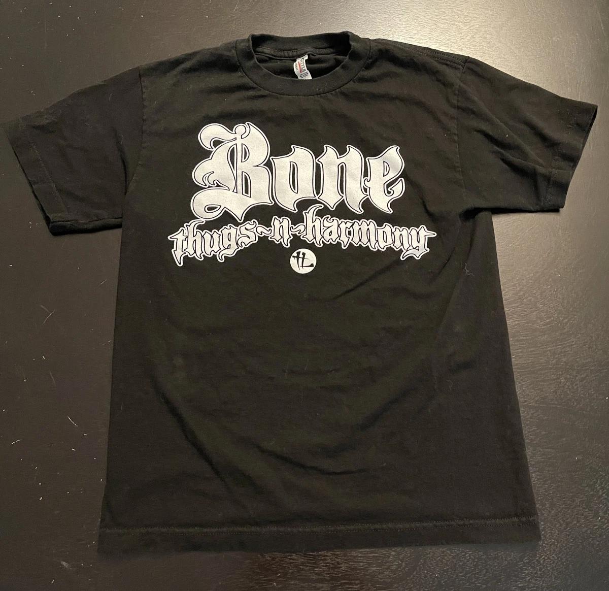The Life Apparel Black Bone Thugs N Harmony Men s 100% Cotton T-shirt Mens Womens Tees Top, Size: Small 4XL