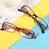 Fashion Flower Print Ultra Light Resin Reading Glasses Women   Men Magnifying Presbyopic Eyewear Vision Care Strength +1.0~+4.0