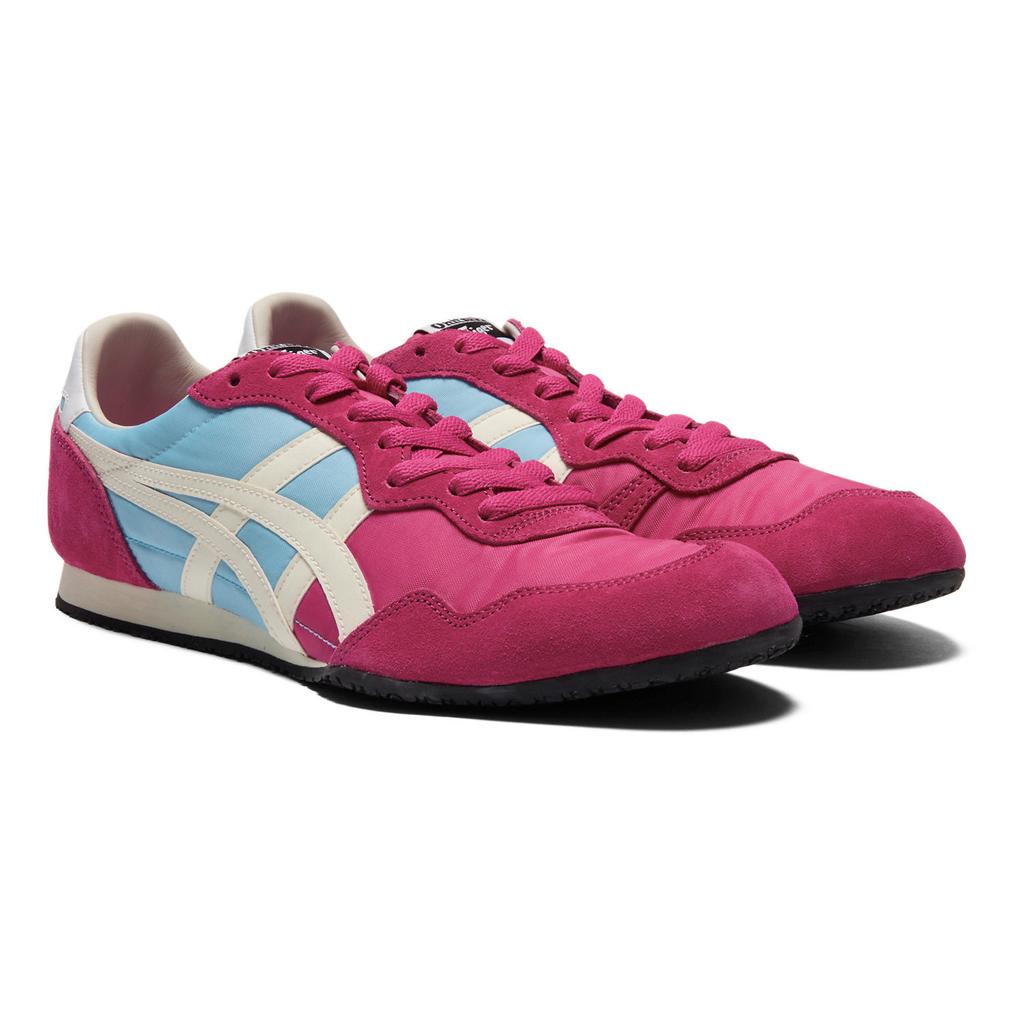 Onitsuka Tiger Serrano Pink Rave Blue Unisex Sneakers Cream 1183B400-706