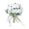 Life Like Artificial Flower Bridal Bouquet For Wedding Photography Silk Flower Arrangement Ceremony Bride Accessory