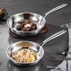 ZISIZ Tri-Ply Stainless Steel Non-Stick Frying Pan
