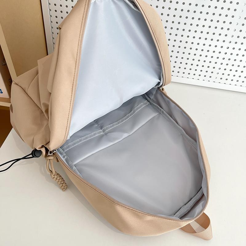 Однотонный рюкзак для школьников — фото 6