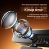 4K HD Beauty Camera with Adjustable Fill Light for Streaming & Meetings