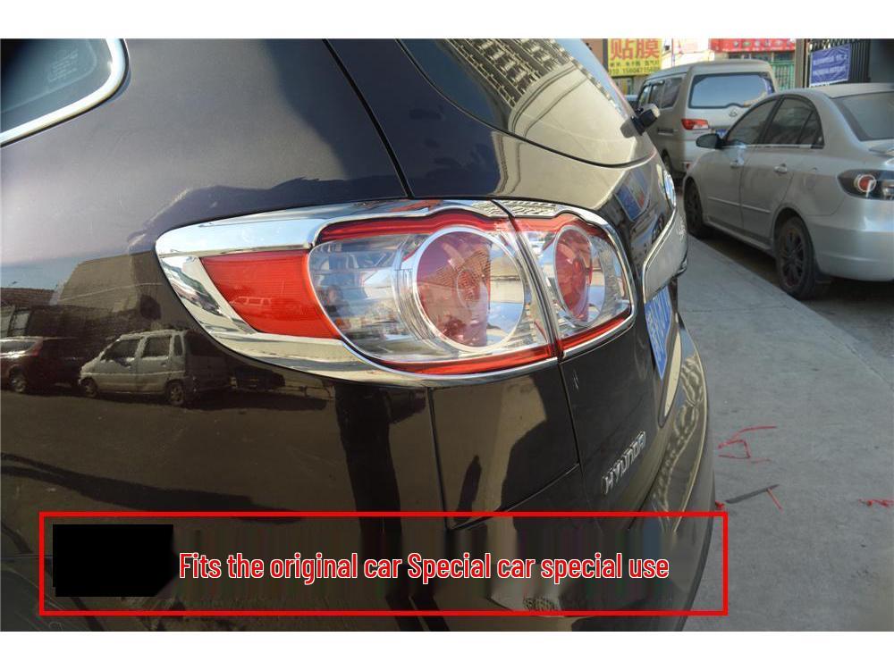 10-12 Hyundai Santa Fe Headlight Frame & Taillight Cover with Fog Lights