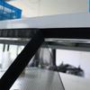 Neues Fenster-Fliegengitter mit Reißverschluss und unsichtbarem Fiberglas - Individuell anpassbare Größe Schwarzes Netz Sommer Schutz vor Mücken und Fliegen