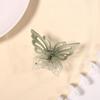 Iridescent Double Layer Butterfly Hair Clip - Women's High-End Shark Hair Accessory