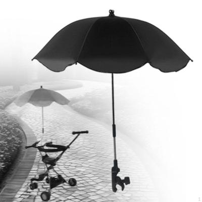 Beach Chair Parasols Stroller Umbrella Adjustable Clamp 360°Adjustable Tear Resistant for Deck