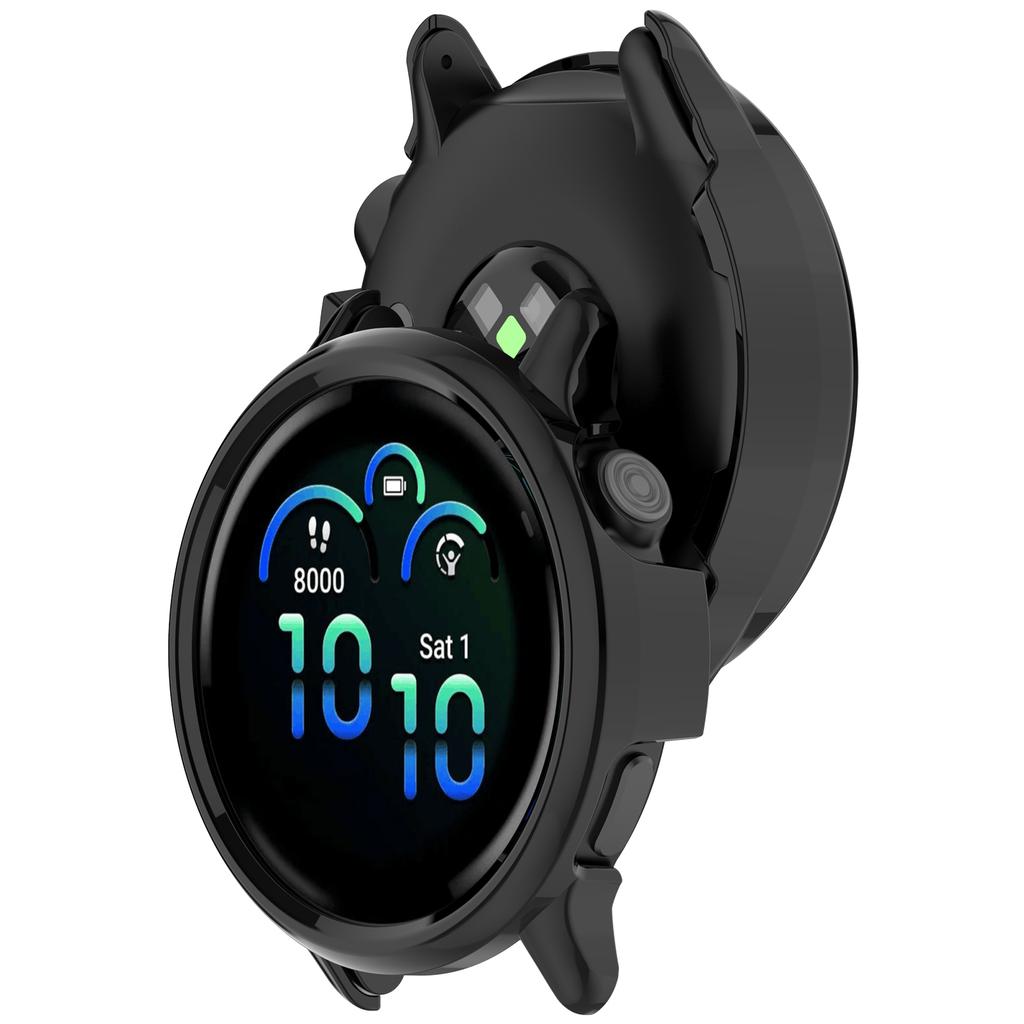 For Garmin Vivoactive 6 Half Coverage Hollow-Out Protective Cover PC Watch Frame Case