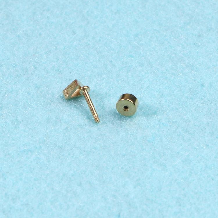18-Pair Tiny Stud Earrings Star Moon for Triangle Ball Screwback Earrings for Un