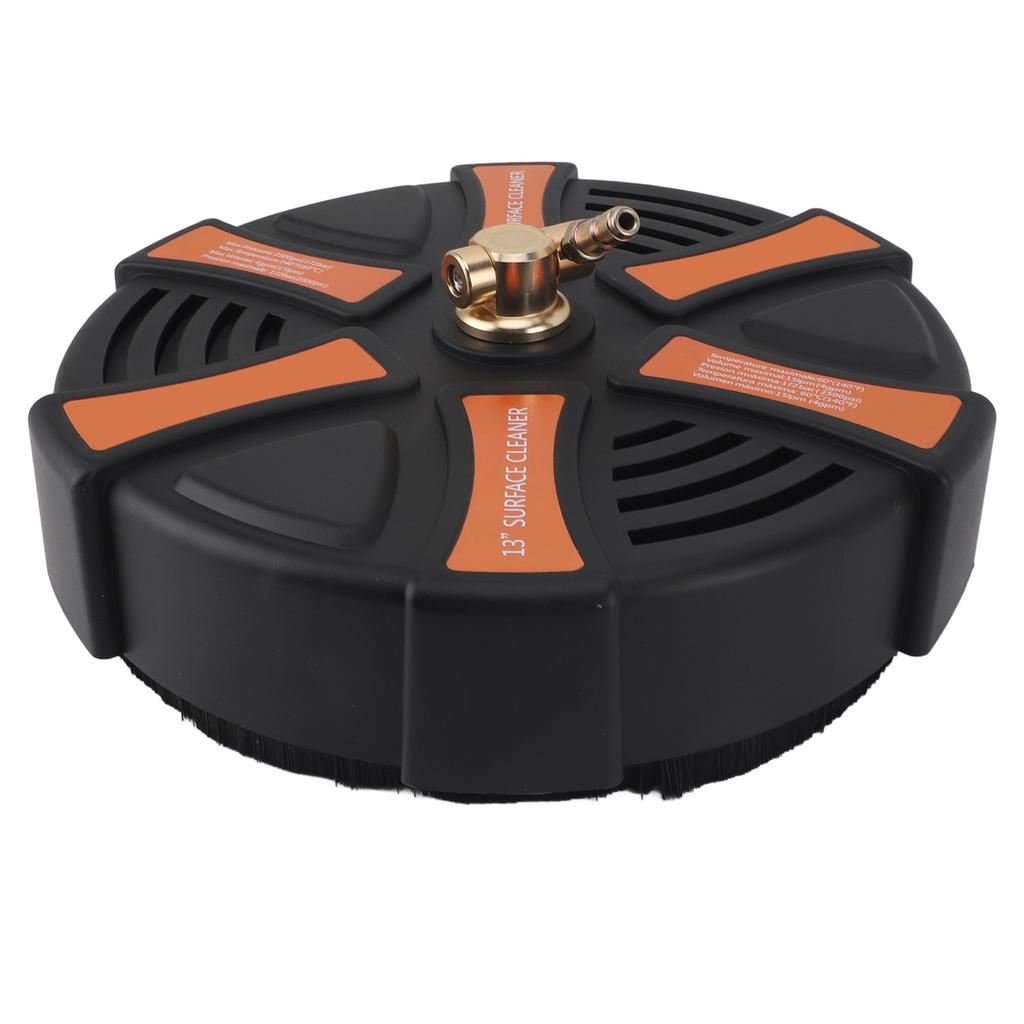 13 Inch Pressure Washer Surface Cleaner 2500PSI Working Pressure 1/4 Inch Quick Plug with 2