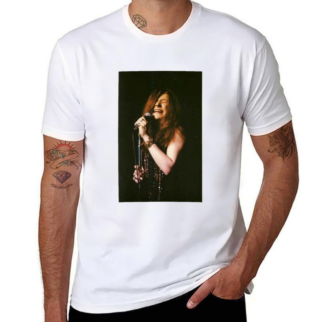 Janisjoplin Tshirt Plus Size Street Style Tee Tshirt