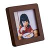 High-End 2-Inch Solid Wood Rounded Corner Photo Frame for Couples, Children, and Best Friends - Tabletop Mini Frame