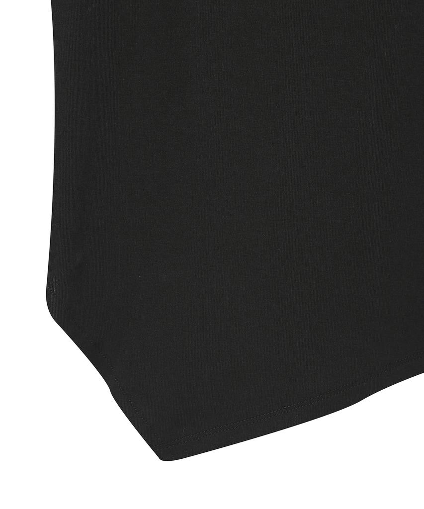 Syupeodeulai Women'S Cut-Off Long Sleeve Black Sdfilcq45Blk