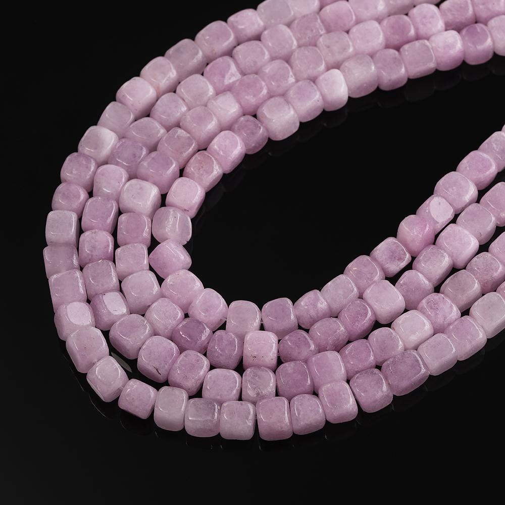 1 Strand Natural Stone Agate Beads 7.5 x 7.5mm Cube Spacer Loose Bead for Jewelry Making DIY Bracelet Necklace Accessories