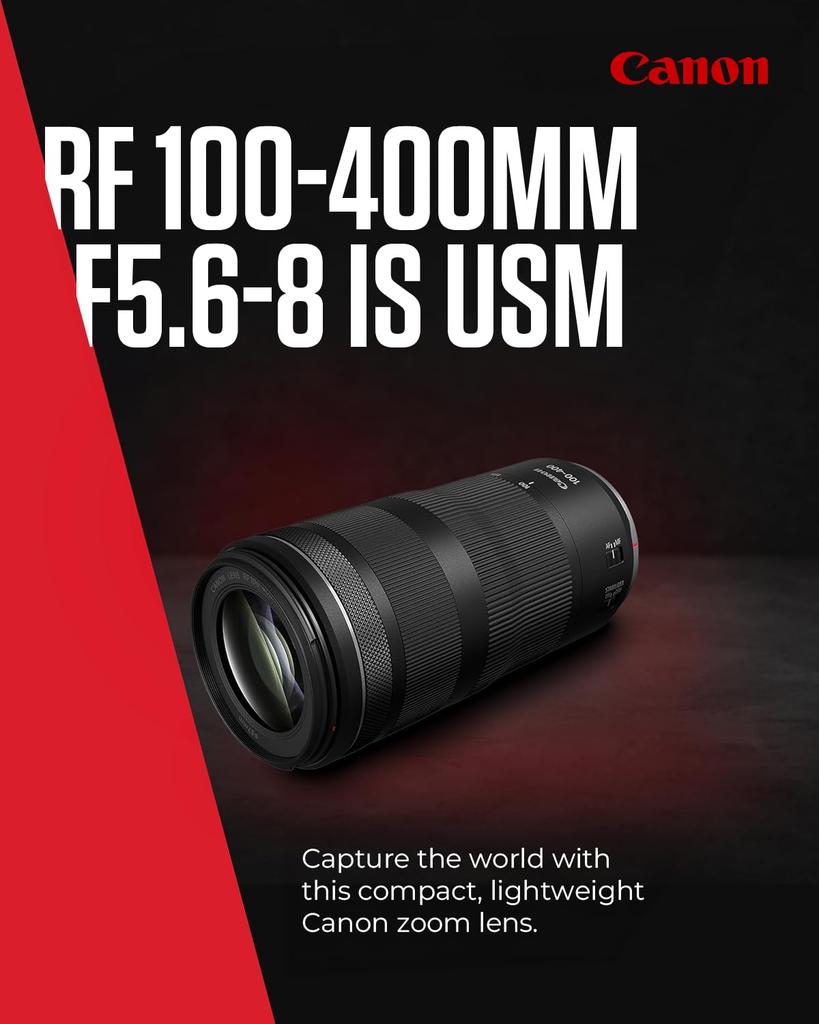 Money Back Canon IS USM Excellent Tested and Working [Full Guarantee] [Fastest Shipping] RF100-400mm F5.6-8 Lens, Condition,