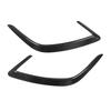 1 Pair Car Rear Bumper Wind Knife Left Right Glossy Carbon Fiber Rear Bumper Spoiler Replacement for Kia Stinger 2018 to 2025