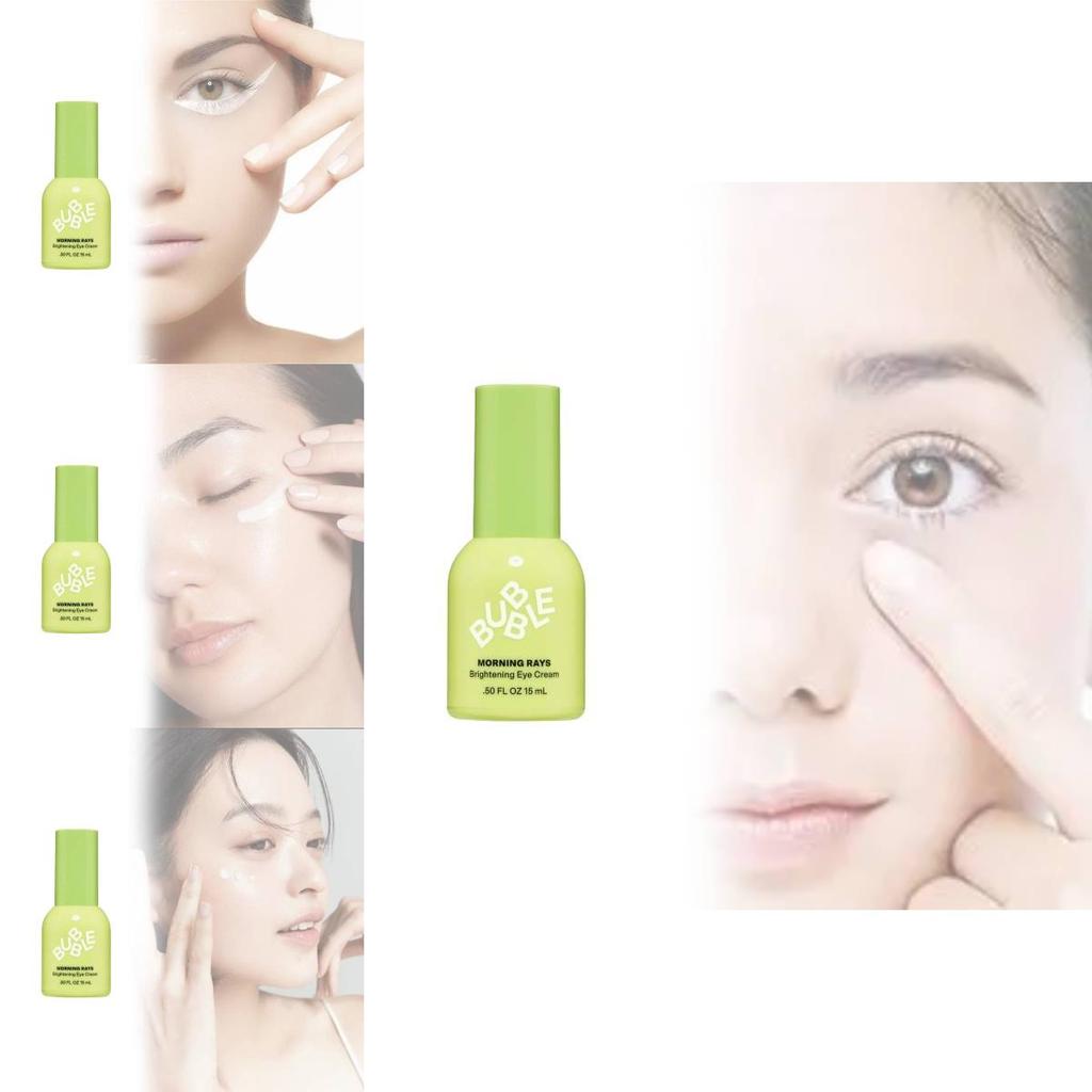 Creme Revitalizante de Olhos com Bolhas Clareador Para Olheiras e Inchaço 15ml