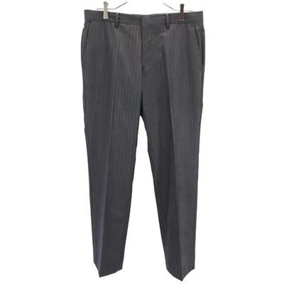 Made In Japan Wool Blend Striped Pattern Slacks Pants 82 Men's Used