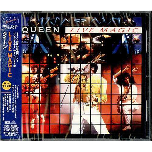 

CD QUEEN - Live magic TOCP65858 Parlophone 2001 Япония Рок Б/у