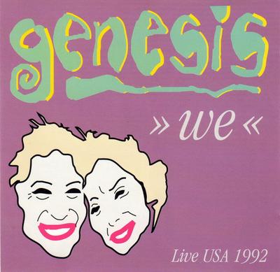 CD GENESIS - We - Live USA 1992 ALIEN003 Alien Sound Mus Germany Rock Used
