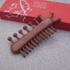 Purple & Green Sandalwood Multifunctional Scalp Massage Comb