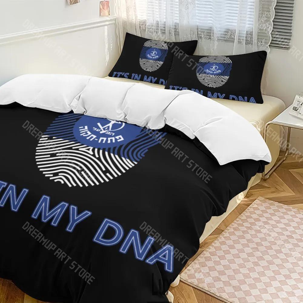 3D Print Hapoel Petah Tikva Bedding Set Twin Queen King Full Size Duvet Cover Pillowcase Bed Boys Girls Adult Home Textiles
