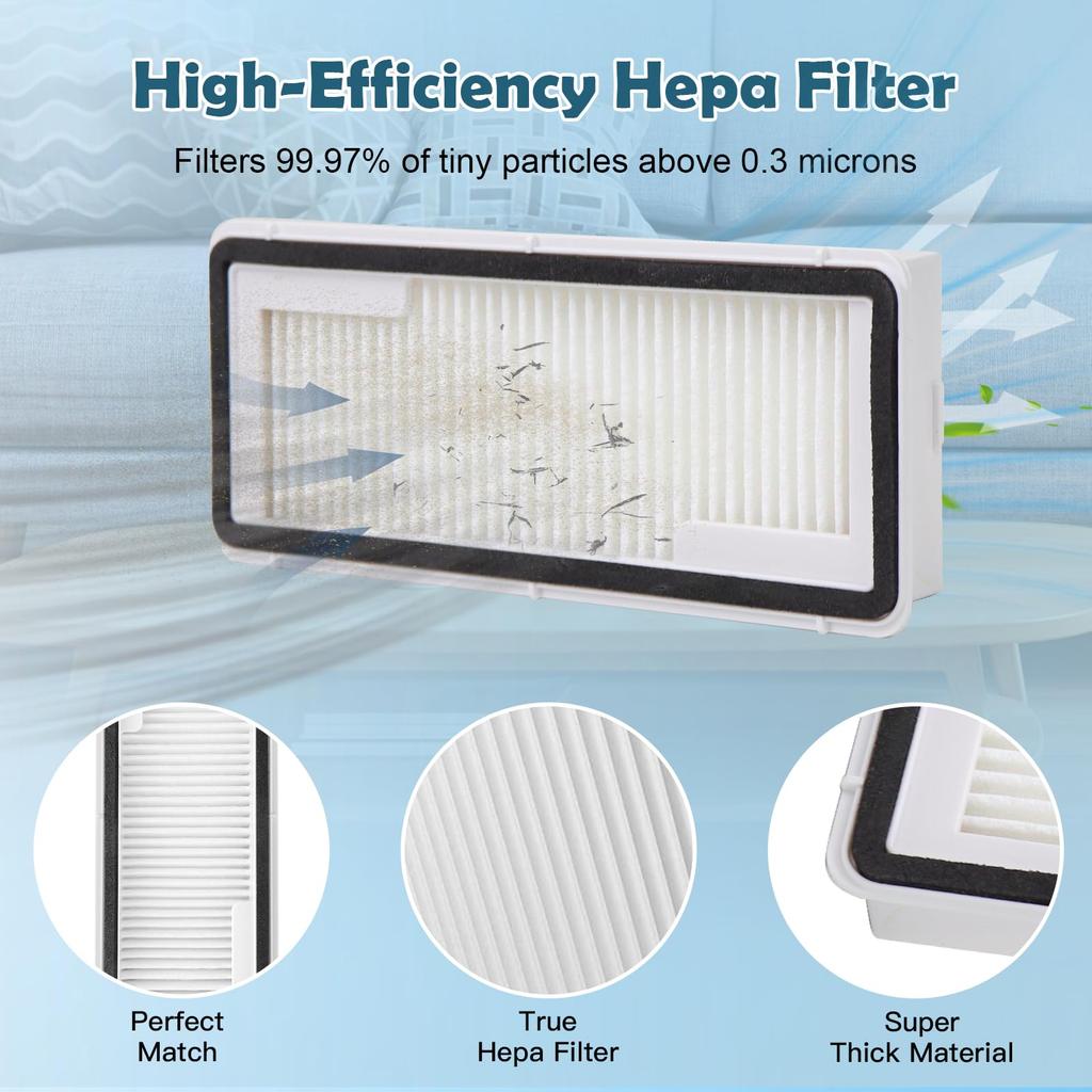 Replacement Parts for Narwal Freo X Ultra Accessories Robot Vacuum Cleaner Spare Kit Main Roller Brush Mop Hepa Filter