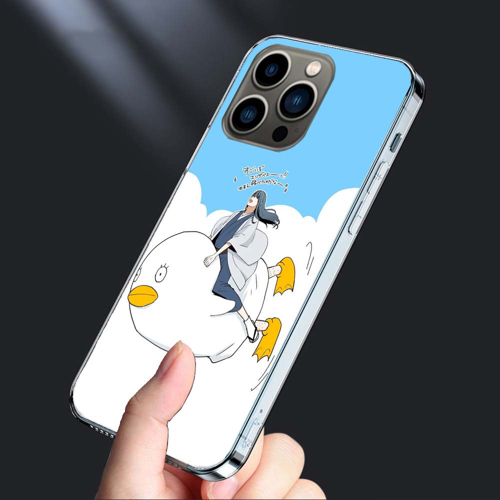 Anime Gintama Mr. Raindrop Phone Case For Iphone 16E 15 Pro 14 Plus 17E 16 17 Pro Max Air 11 12 13 Mini Shockproof Capa Cute