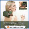 N7 Neck Massager with Heat Dual-Zone Massage 4D Electric Shoulder Massager Bionic Hand Kneading Shiatsu Back Massager Portable Cordless Kneadi