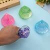 Stressabbau Strass-Knetspielzeug, Klares Glitzer-Strass-Sensorikspielzeug, Weicher Dehnbarer Stressball Fidget Toy, Gastgeschenke für Kinder Erwachsene
