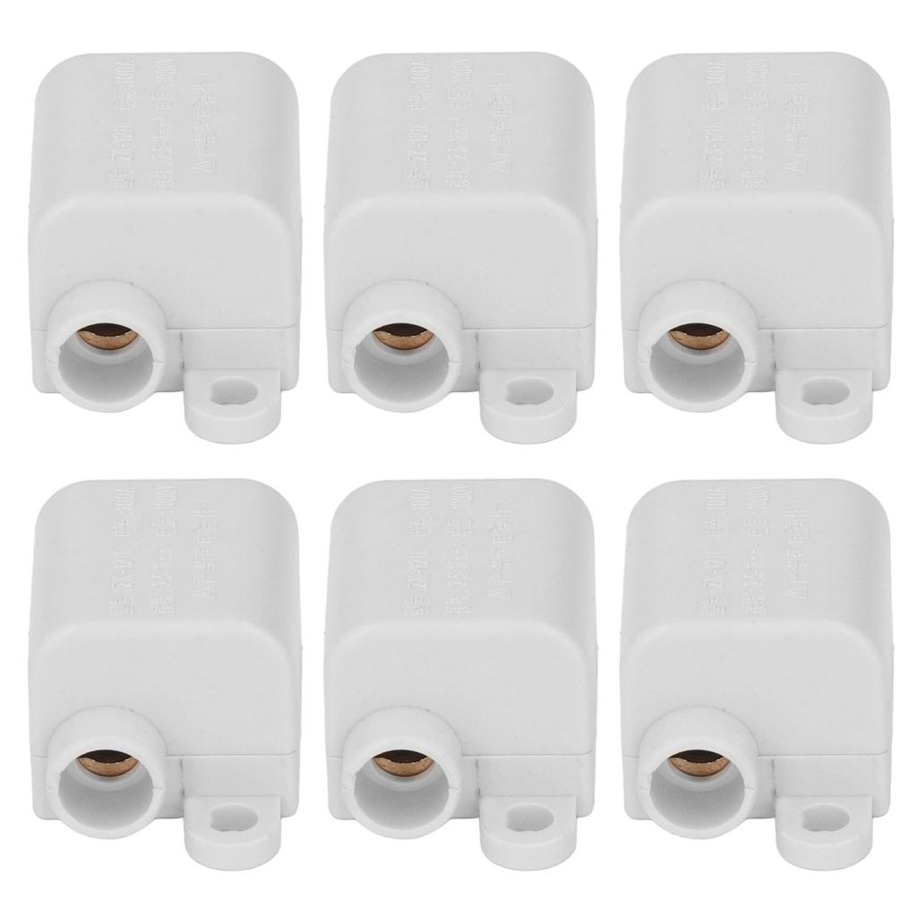 6PCS Wire Connector T Type Splitter1000V 100A High Power No Break Quick Connectors ZK‑1216