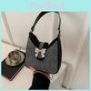 2024 New Fashion Korean Style Casual Bag With Water Drill Butterfly Bow Street Trend Shoulder Bag For Women