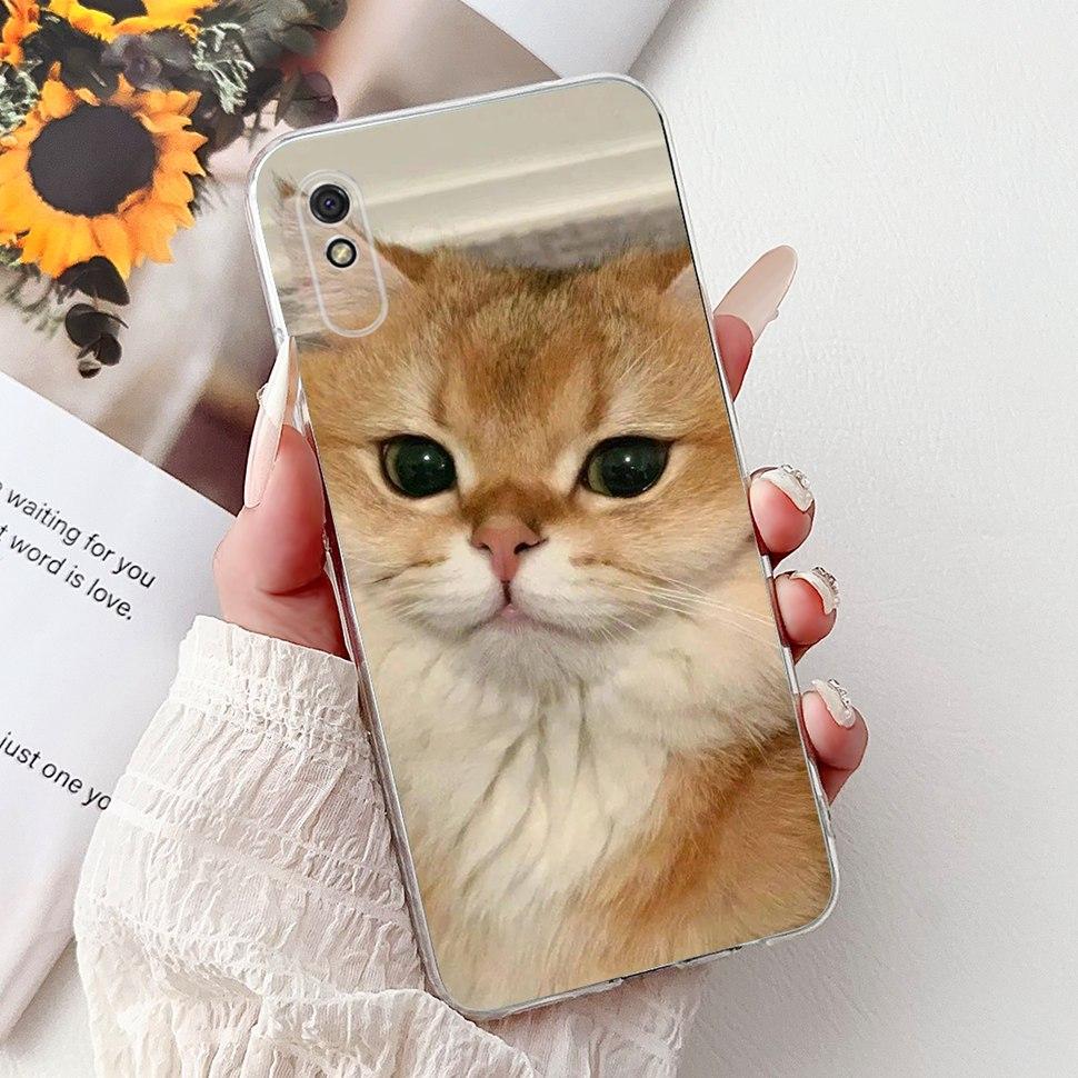 For Xiaomi Redmi 9A Case Redmi 9AT Soft Silicone TPU Cute Fashion Phone Cases For Xiaomi Redmi 9A T 9AT Redmi9A Back Cover Shell