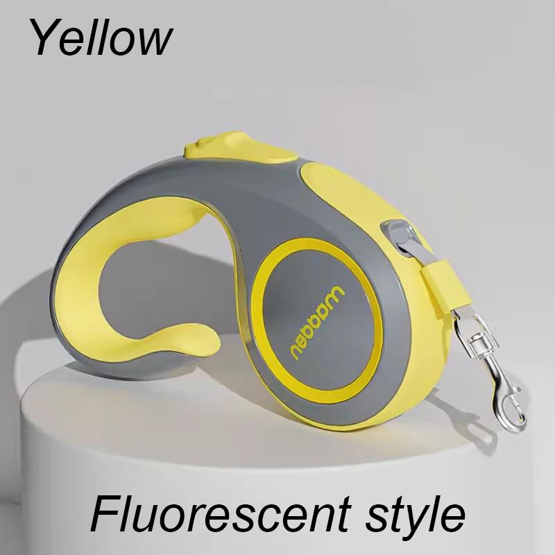 Nylon 3M 5M Trekktau Belte Slitesterk Gå Løpe Fleksibel Automatisk Forlengelse Små Medium Hunder Kjæledyr Trekktau Produkter