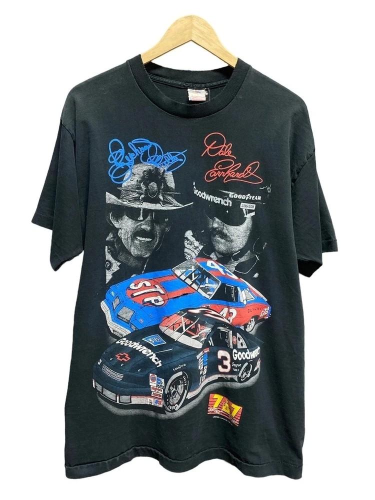 90#039s Earnhardt Petty NASCAR Racing Graphic Tee Unisex T-Shirt XXL