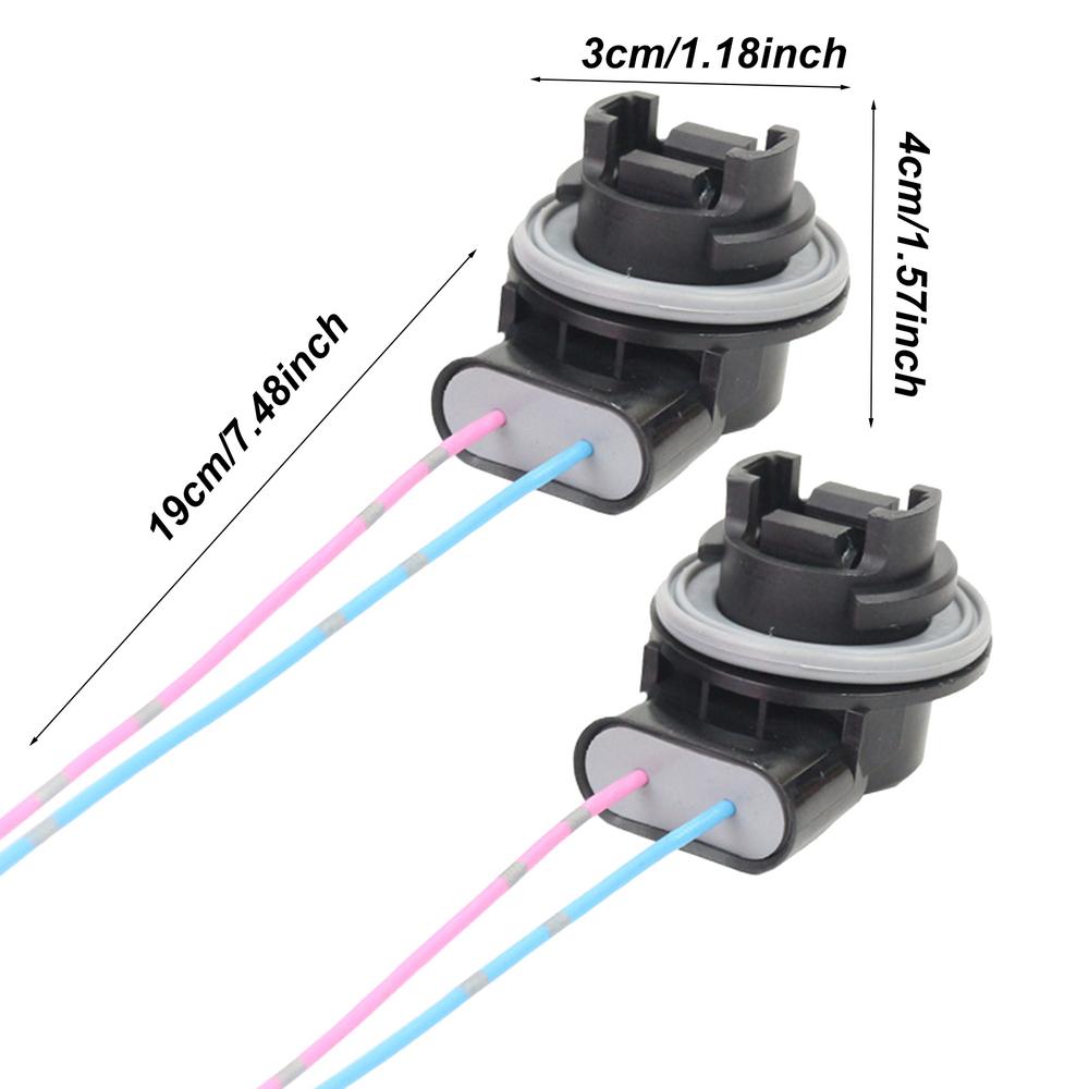 

Передний поворотник Лампочка Разъем Автомобильные Аксессуары Светодиодные Лампочки Адаптеры 2 шт Отличная Проводимость Световой Гнездо Автомобильный
