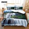 Natural Scenery Queen Bedding Set Duvet Cover Set Bedding Digital Printing Bed Linen King Size Duvet Cover Set Bedding Set