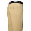 Men's Summer Cotton High-Waist Casual Trousers - Middle-Aged & Elderly 