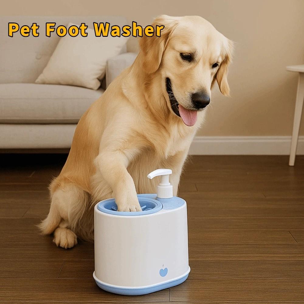 Detachable Electric Dog Paw Cleaner 2 In 1 Pet Paw Washer Pet Paw Washing Cup Dog Cat Paw Care