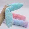 Gradient Color Plush Cat Pillow Teasing Teething Sticks Self-entertainment Cat Chew Toy with Catnip kitten Accessories