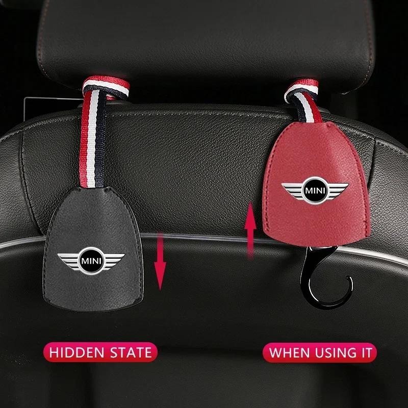 CCM1 E60 New Fashion Car Seat Back Storage Hooks Portable Car Headrest Hook For BMW Mini Cooper R56 R50 R53 F56 R60 2011 2012 2013 2