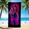 1Pc Chucky'S Electric Night Beach Towel Quick Dry Multiuse For Beach Pool Gym Yoga Home Travel Christmas Halloween Xmas Gift L162