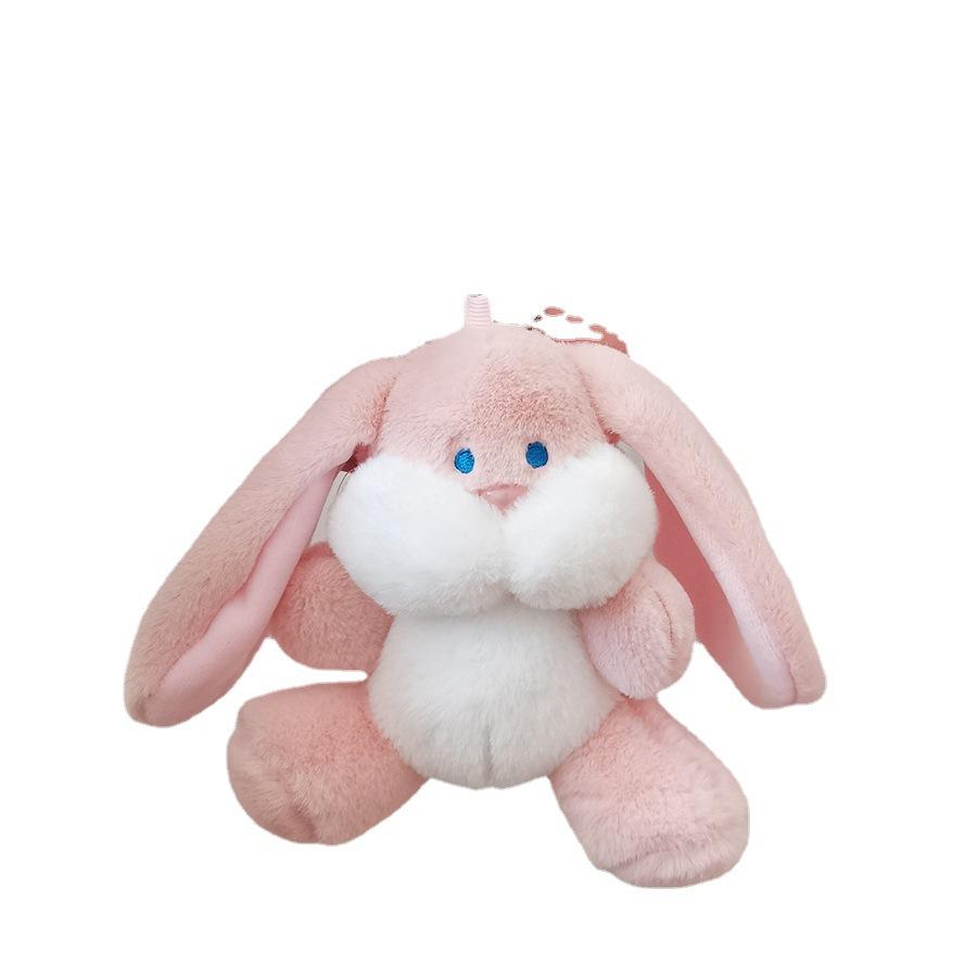 Big Fat Rabbit Bear Doll Pendant Accessories Doll Souvenir Gift Doll Ins Cute Ugly Cute Plush Pendant
