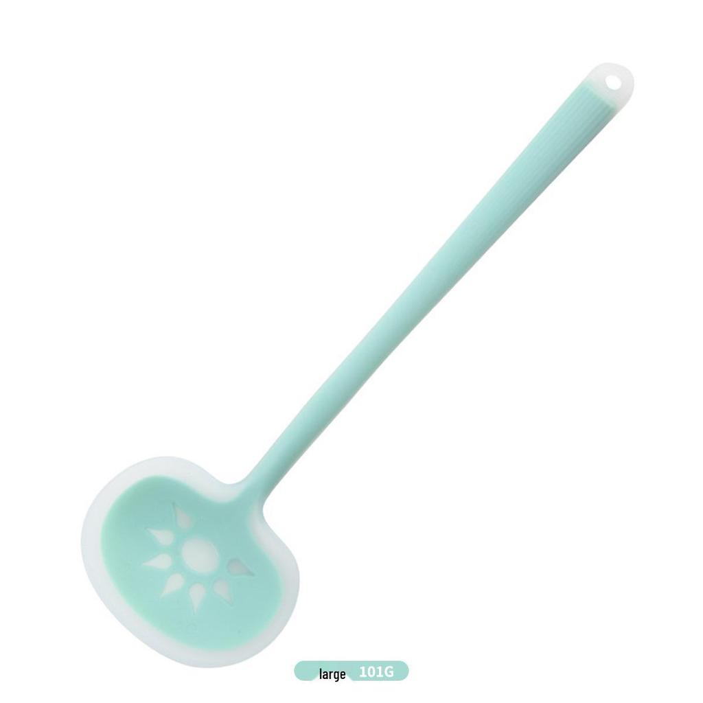 Long Handle High-Temperature Resistant Silicone Spatula for Non-stick Pans