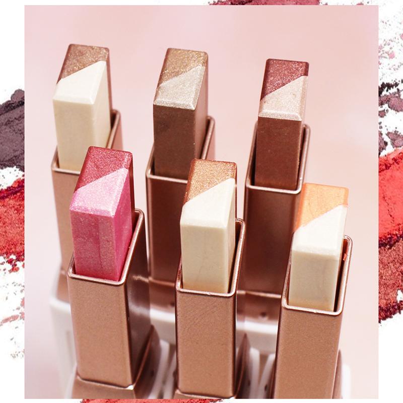 Double Color Waterproof Gradient Glitter Eyeshadow Stick - Colourpop Makeup for Long-Lasting Vibrant Eye Color
